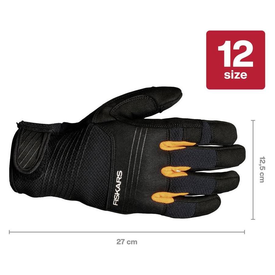 Fiskars 1071151 Axt- und Werkzeug-Handschuh, Grösse 12 1 Paar (12) (1071151)