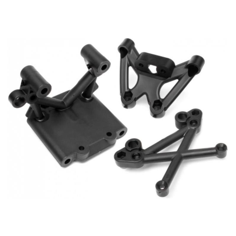 HPI Baja 5b Front Bulk Head Set (85418)