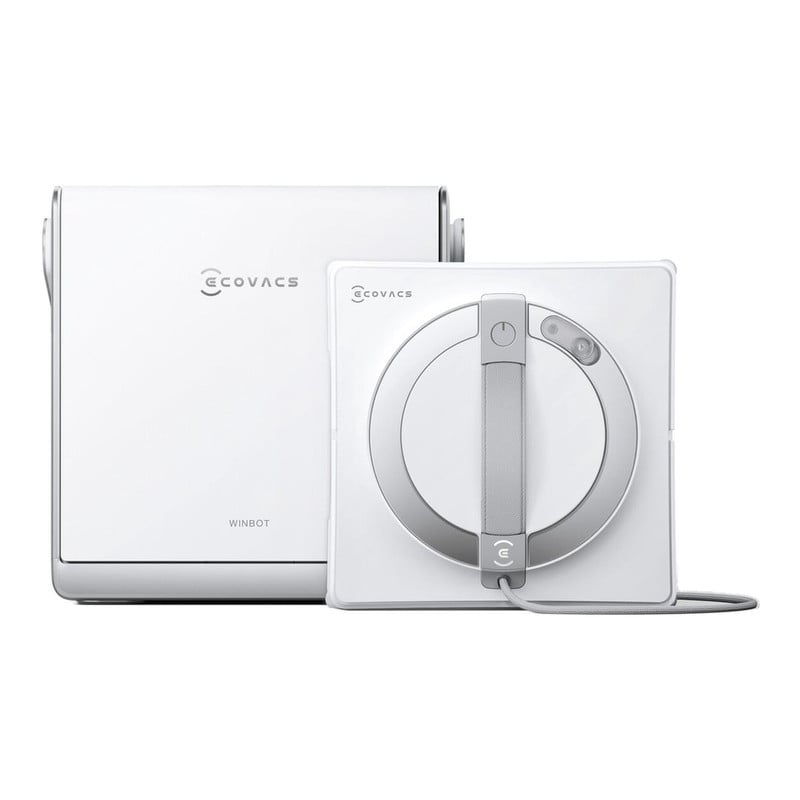 ECOVACS WINBOT W2 PRO Omni raamreinigingsrobot met 6-in-1 multifunctioneel station, wit