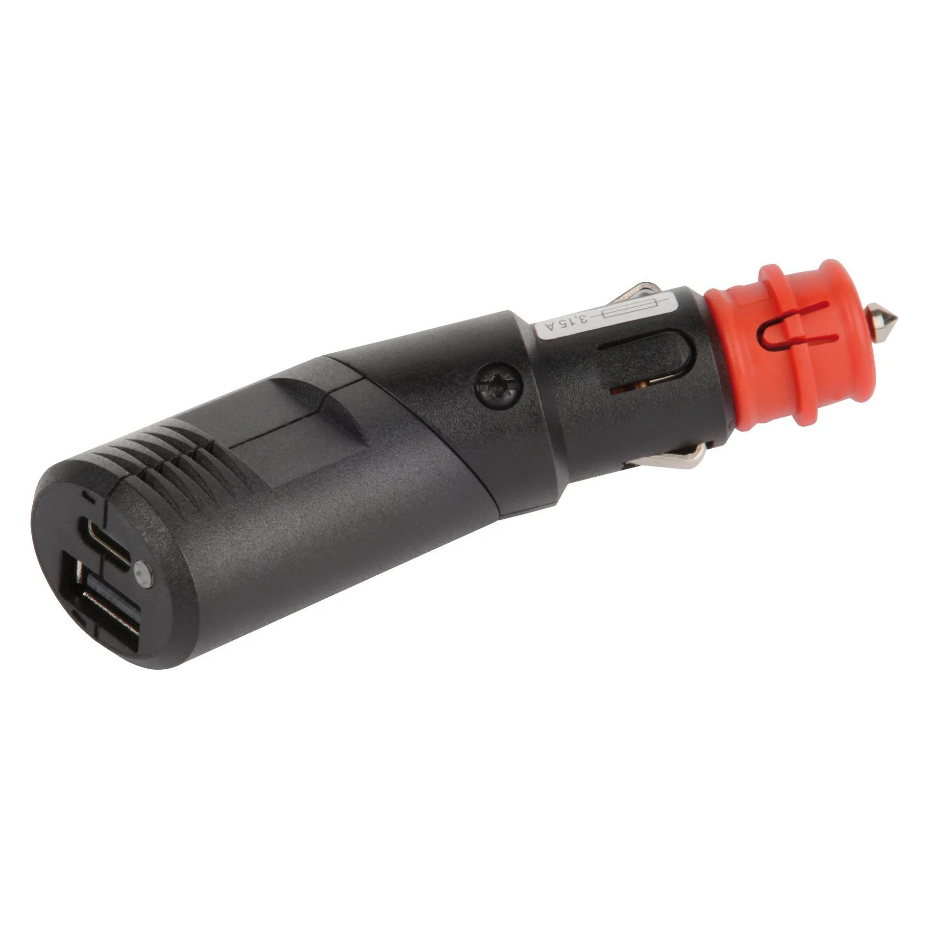 H+B USB Doppelsteckdose 12 V (66190056)