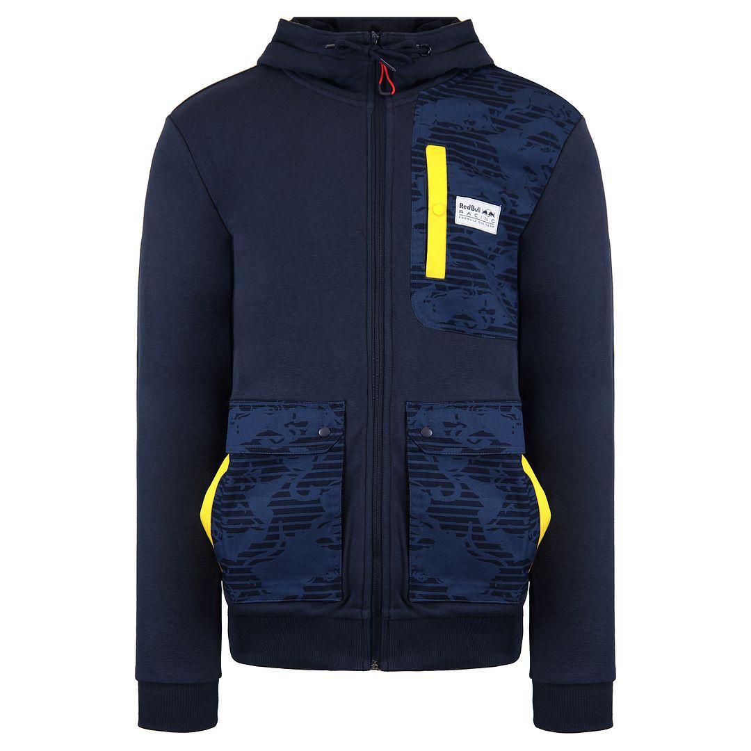 Puma Red Bull Racing Blauw Sweat Jacket met capuchon 571384 01