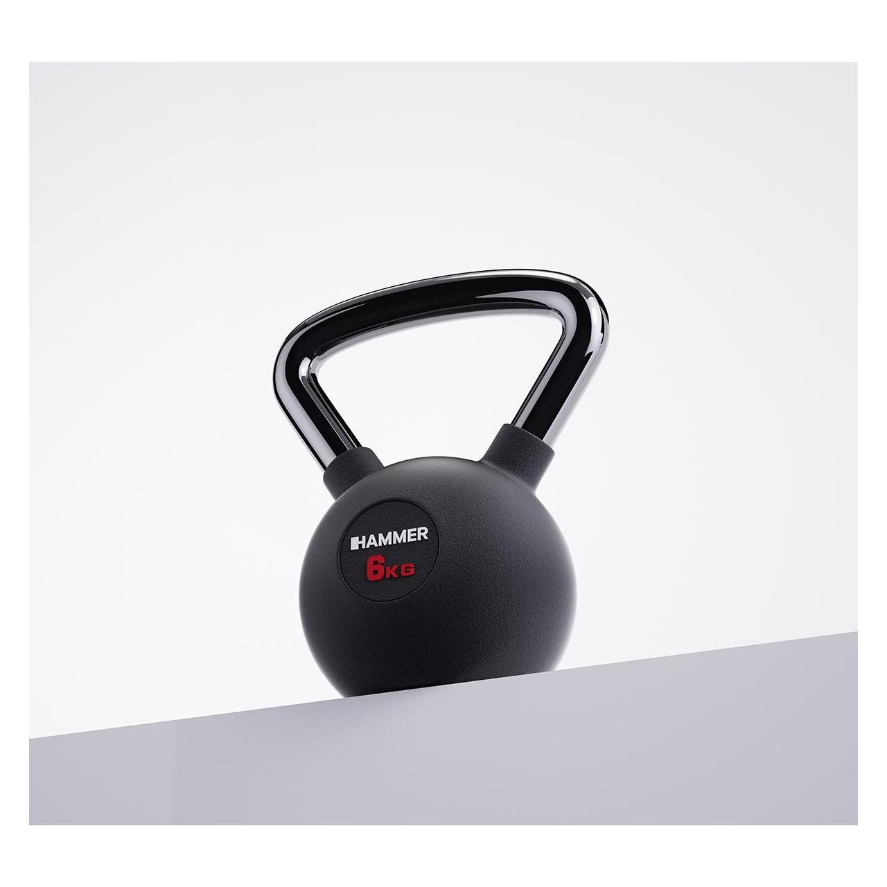 Hammer Fitness Kettlebell 6 kg (1 x 6 kg) (17361)