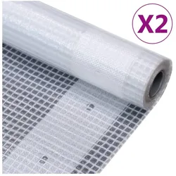 vidaXL, Abdeckplane, Qusenus (2 Stück) (2 x 2 m)