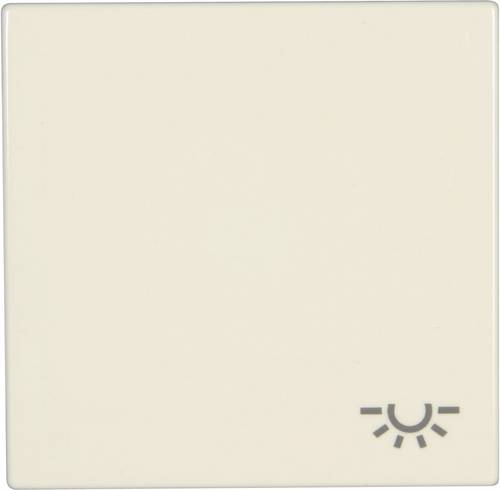 Jung Abdeckung Symbolwippe "Licht" LS 990, LS design, LS plus Creme-Weiß LS 990L 1St.