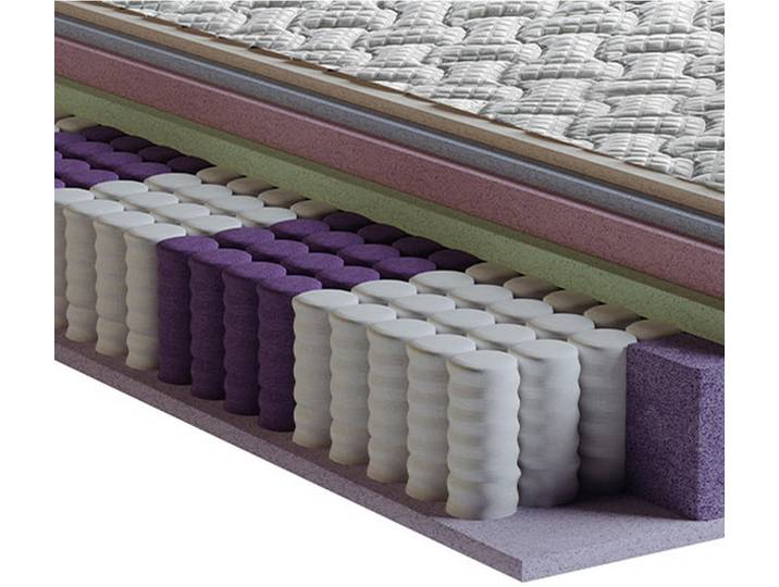 Boxxx Taschenfederkernmatratze, Weiß, H4, 90x200 cm, Oeko-Tex® Standard 100, Ober- und Unterseite versteppt, Tragegriffe, atmungsaktiv, Schlafzimmer, Matratzen Shop, Matratzen, Taschenfederkernmatratzen