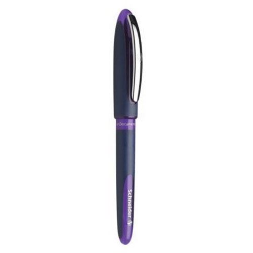 Schneider One Business Tintenroller 0,6 mm, Schreibfarbe: lila, 1 St.