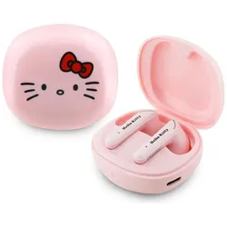 Hello Kitty O Glossy Finish - TWS Kopfhörer + Lade- Hülle (rosa)