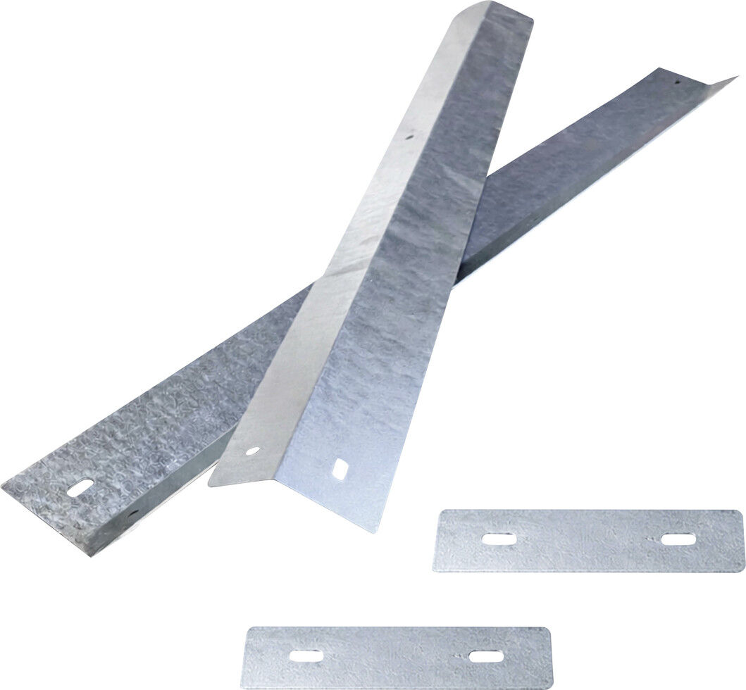 Bio Green BioGreen Hochbeet Schneckenzaun Erweiterungs-Set silber 100 x 100 cm