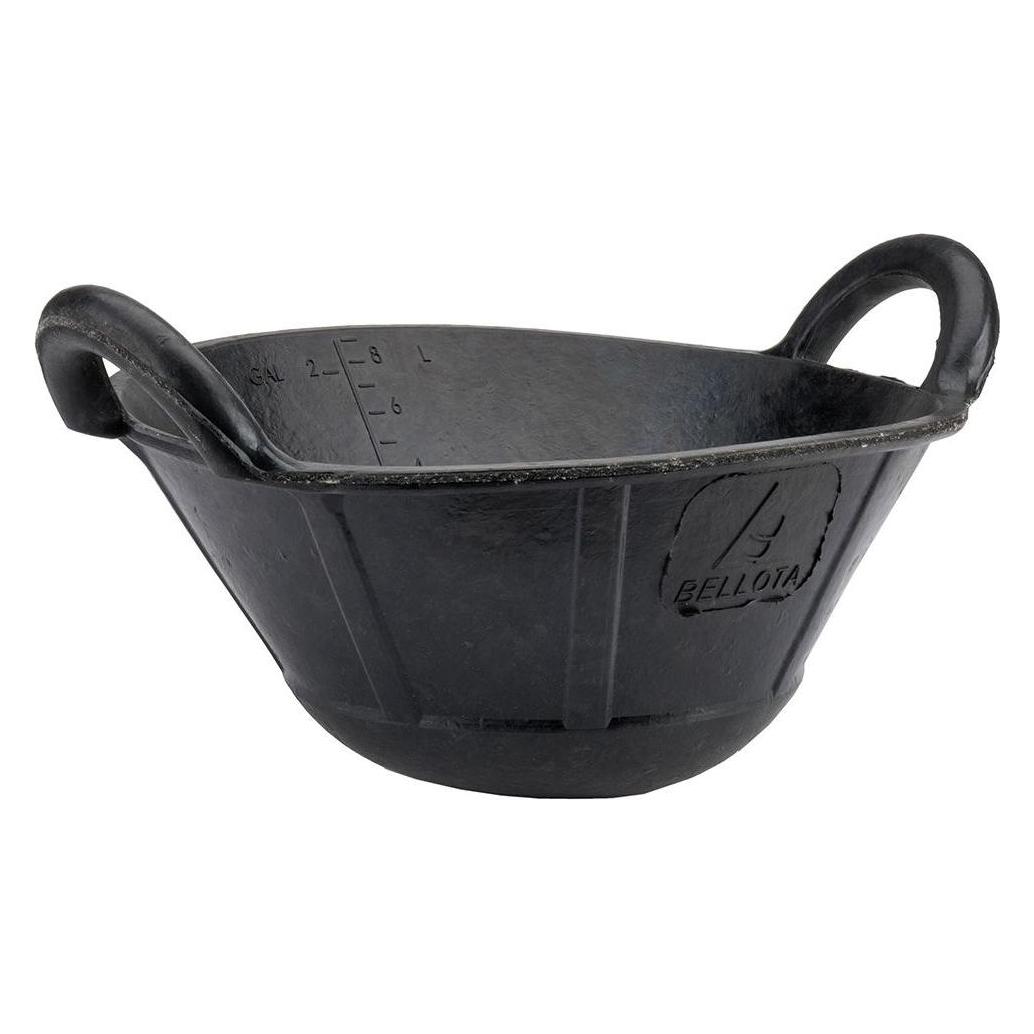 Bellota Eimer Mit Henkel 9 L Industriell Schwarz Gummi Resistent (49762422)