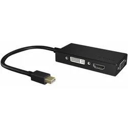 ICY BOX Mini DisplayPort zu DVI/HDMI/VGA Adapter