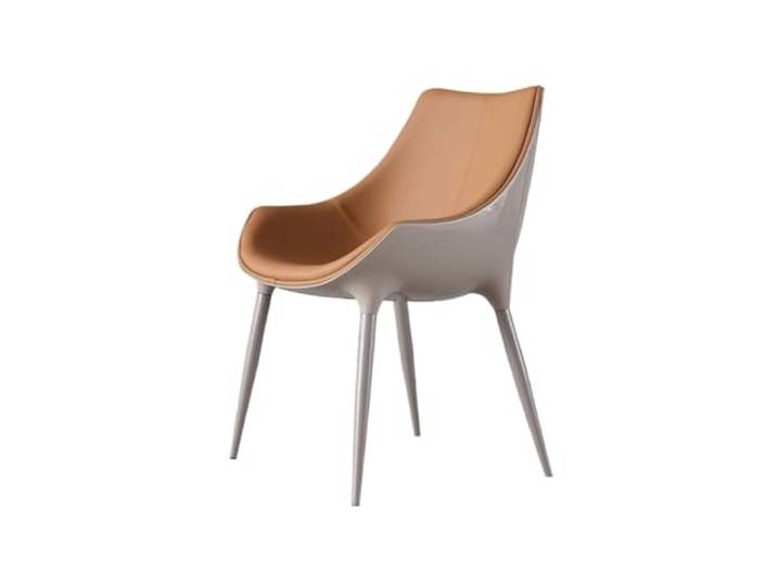 tDZP7yWpc Küchenstühle Küchenstuhl, Moderne Küchen- und Esszimmerstühle, aus Vintage-PU-Leder, gepolsterte Akzentstühle fürs Esszimmer