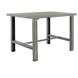 Proregal Werkbank Buffalo Metal | HxBxT 83x120x73cm | Traglast 600kg | Grau