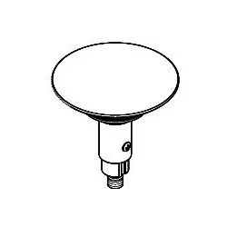 hansgrohe Stopfen Push-Open chrom 98363000