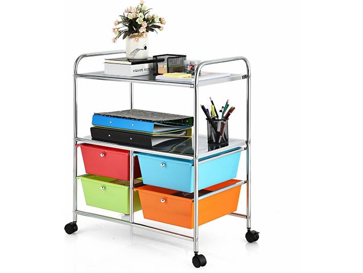 STORAGE TROLLEY Multicoloured