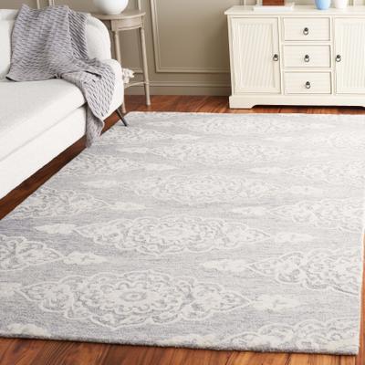 SAFAVIEH Handmade Ebony Asena Modern Wool Rug