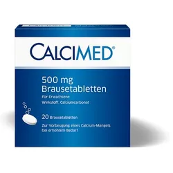 CALCIMED 500 mg Brausetabletten 40 St