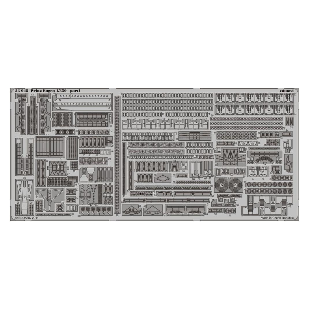 Eduard Prinz Eugen for Trumpeter (53048)