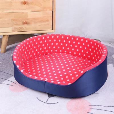 Uplifted Finds Orthopedic Polka Dot Relaxation Hub red l