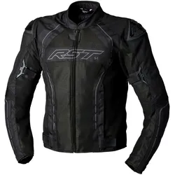 RST S-1 Mesh, Textiljacke wasserdicht - Schwarz/Schwarz - S