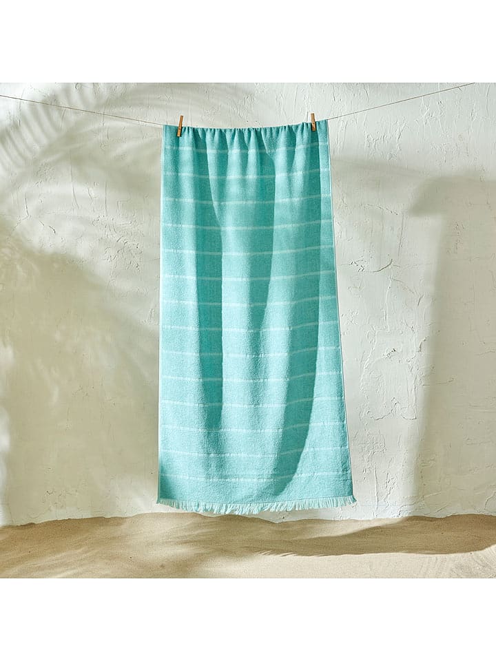 BELLA MAISON Strandtuch "Holly" in Mint - (L)150 x (B)75 cm - onesize