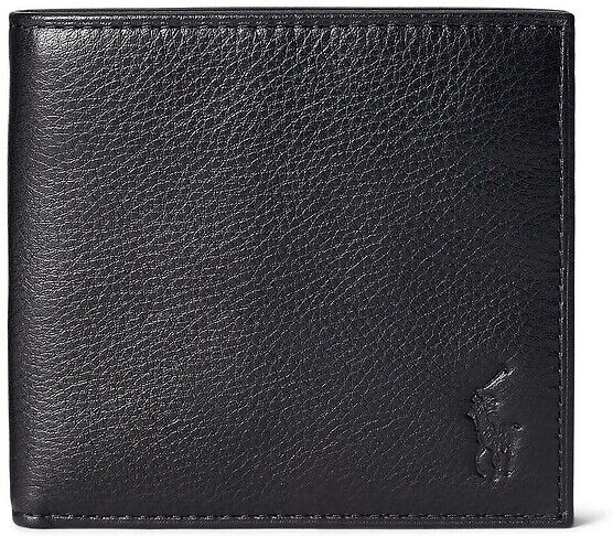 POLO RALPH LAUREN Porte-cartes en cuir chagrin