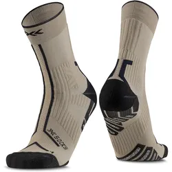 X-Socks, Unisex, Sportsocken, Trailrun Terraskin Expert Crew (42 - 44), Beige, Grau
