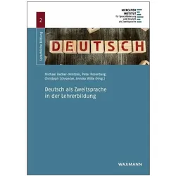 Deutsch als Zweitsprache in der Lehrerbildung, Fachbücher von Michael Rosenberg Becker-Mrotzek, Peter Rosenberg, Annika Witte, Michael Becker-Mrotzek, Christoph Schroeder