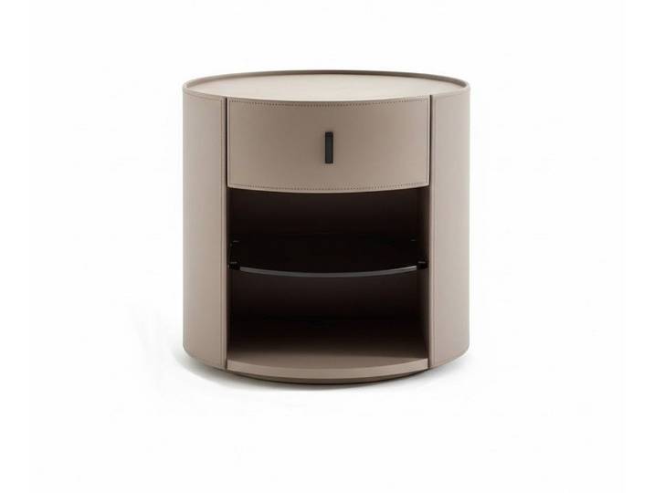 Xlmoebel Nachttisch Beiges Designer Nachttisch Set 2x Luxus Nachtkonsolen Möbel Sofort (Nachttisch-Set, 1-St., 2er-Set), Hergestellt in Europa