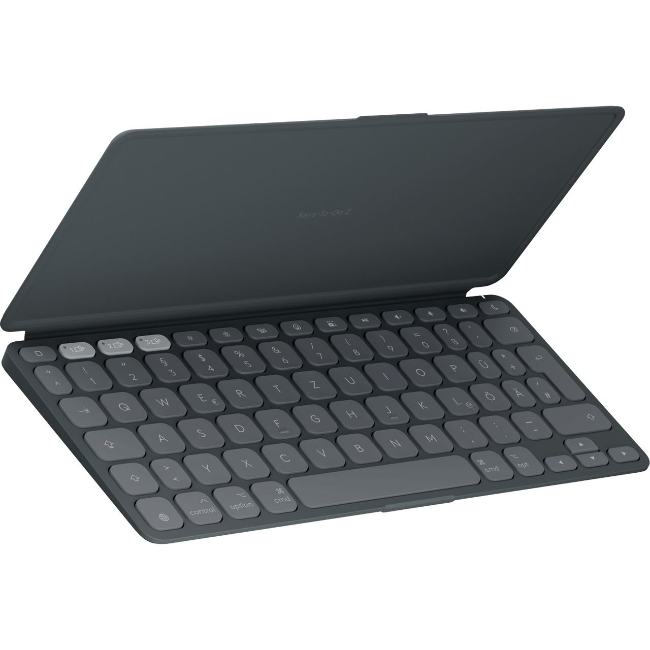 Logitech Keys-To-Go 2 für iPad Bluetooth Deutsch schwarz (kabellos)