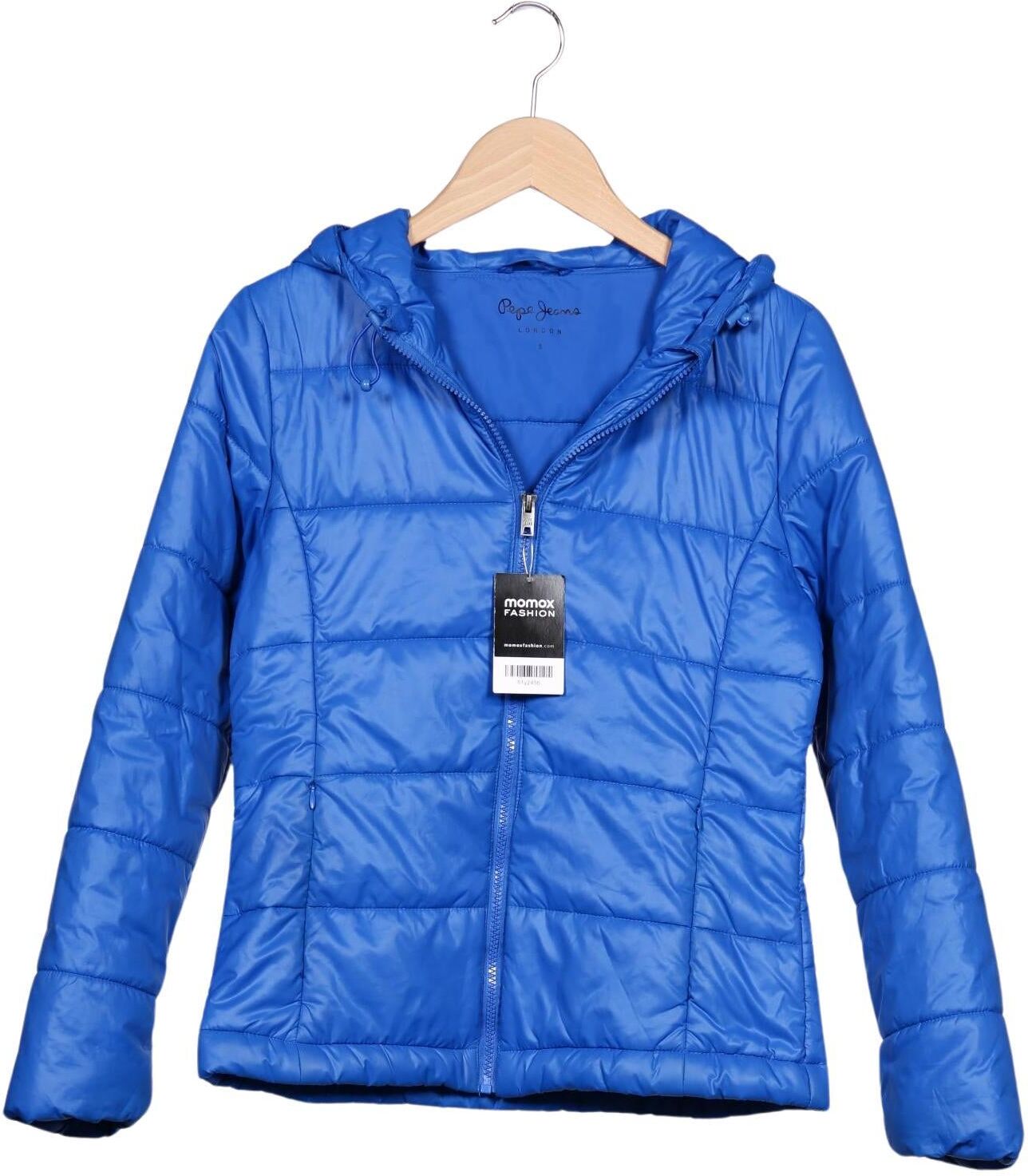 Pepe Jeans Damen Jacke, Blau, Gr. S, Synthetik - Second Hand