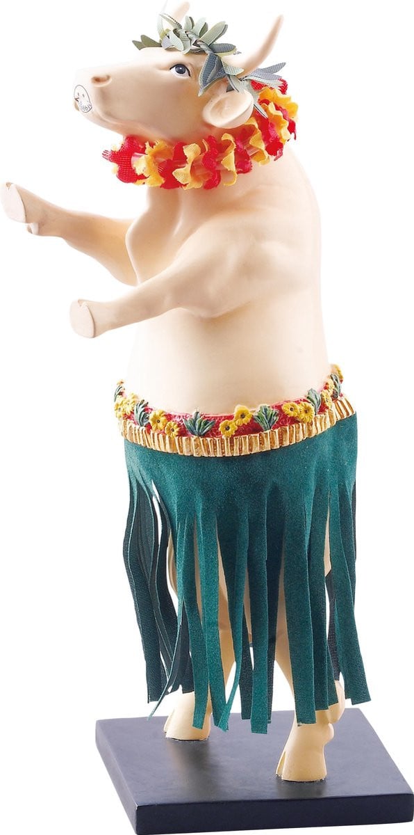 Cow Parade Hula Cow decoratief beeldje voor op tafel