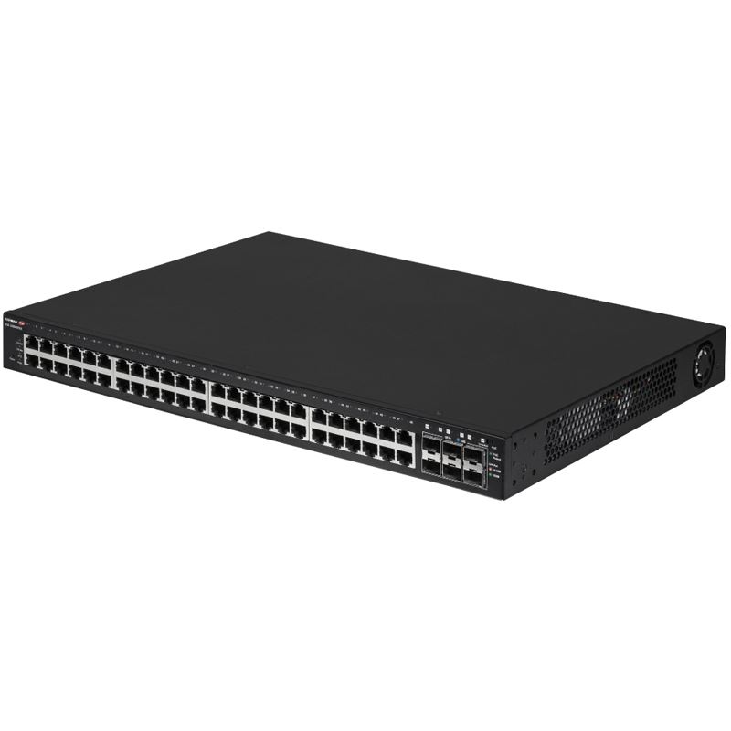 Edimax Industrieller VLAN 54-Port Gigabit PoE+ Web Smart Switch mit 6 10GbE SFP+