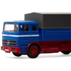 Carson 1:87 MB 1620 Plane m.Anhäng.100%RTR blau (RTR Ready-to-Run)