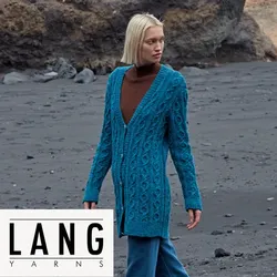 Strickanleitung – Jacke "Jemima" aus Lang Yarns Donegal Tweed+