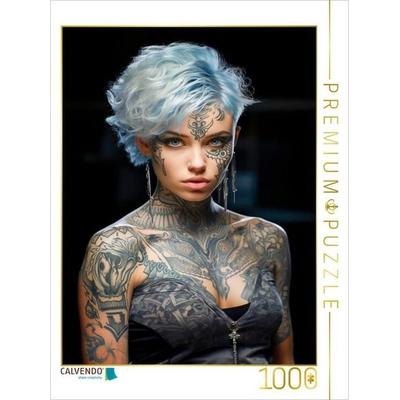 CALVENDO Puzzle Tattoos | 1000 Teile Lege-Größe 64x48cm Foto-Puzzle für glückliche Stunden, Game von , Calvendo Puzzle