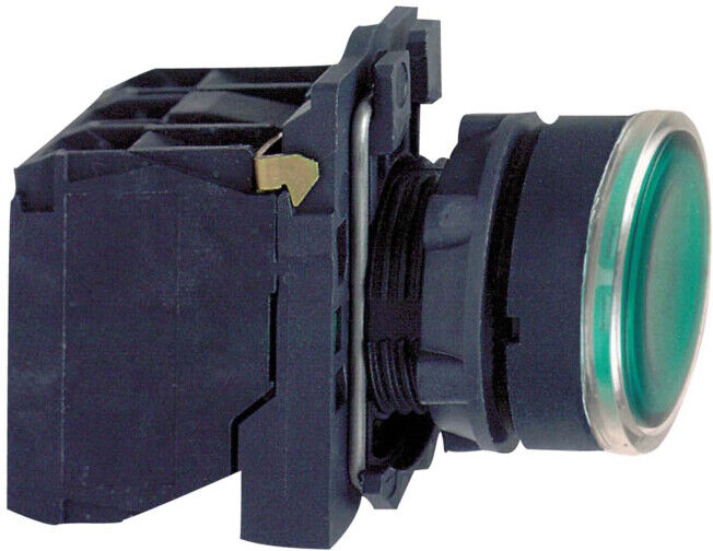Schneider Electric Bouton-poussoir lumineux vert LED MODULE 230V/1S XB5AW33M5 (XB5AW33M5)