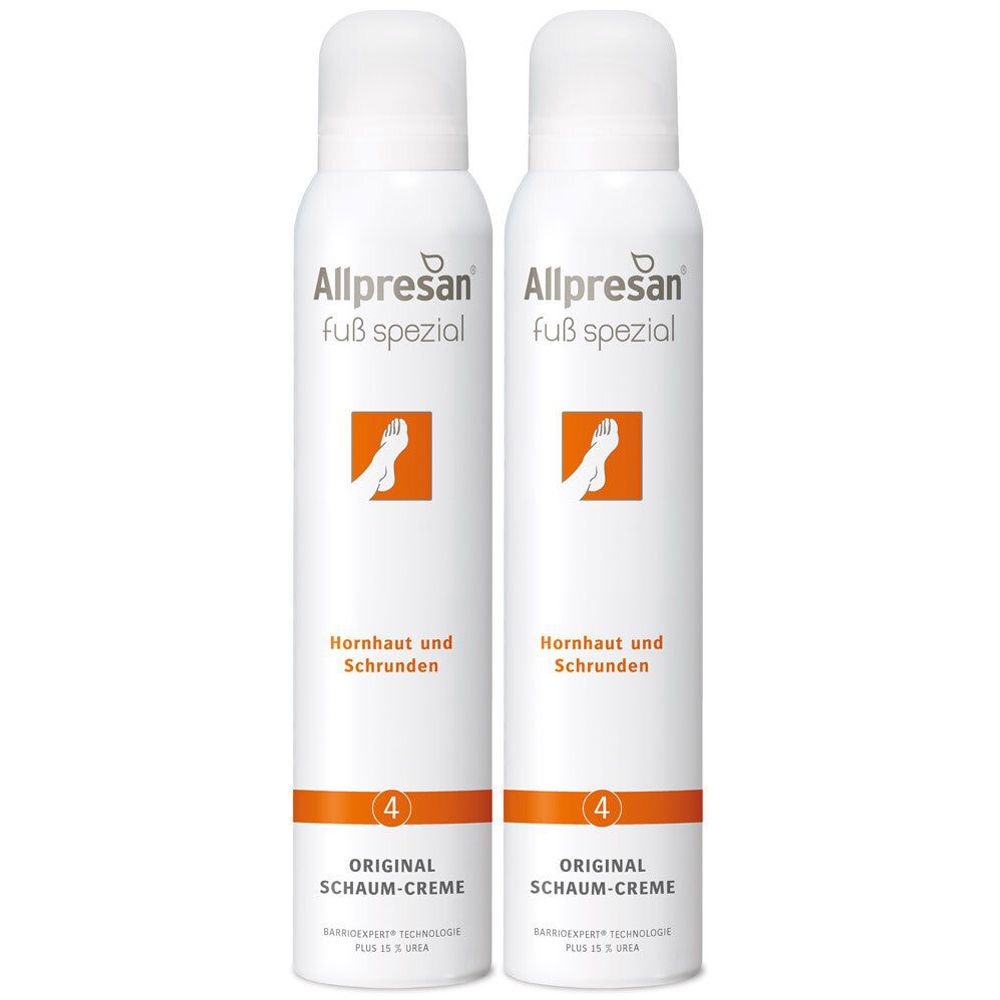 Allpresan Fuss Spez 4 x2 2x200 ml Schaum