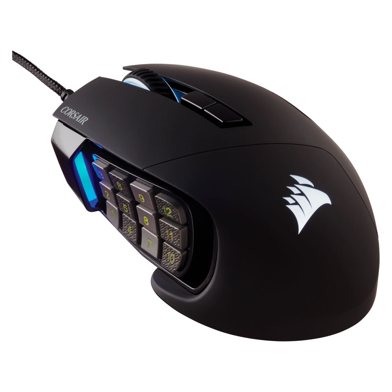 Corsair Scimitar RGB Elite USB schwarz (kabelgebunden)
