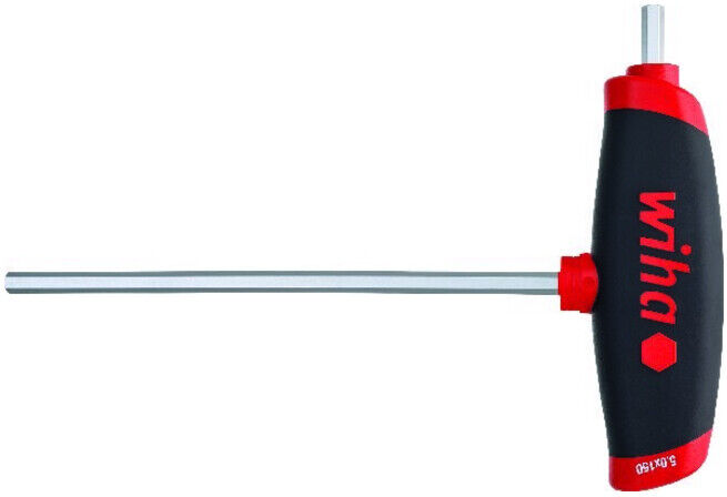 WIHA Tournevis à angle hexagonal 5 mm Lame 150 mm 6 pans avec découpe latérale (45435)