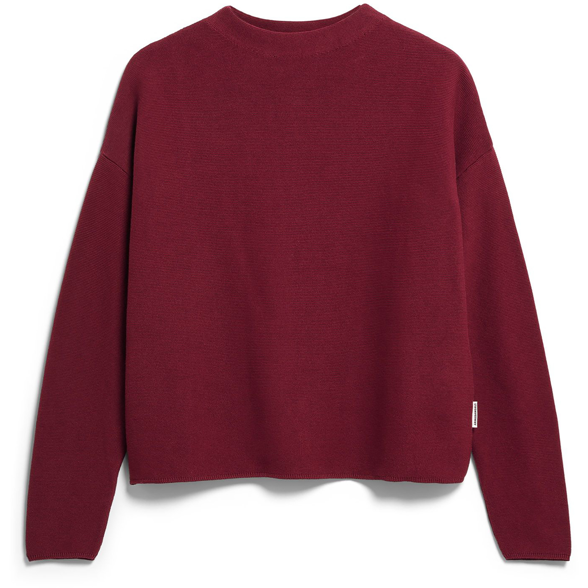 Armedangels Merinaa Links Links Damen Pullover rot Größe M Lifestyle Hautfreundlich