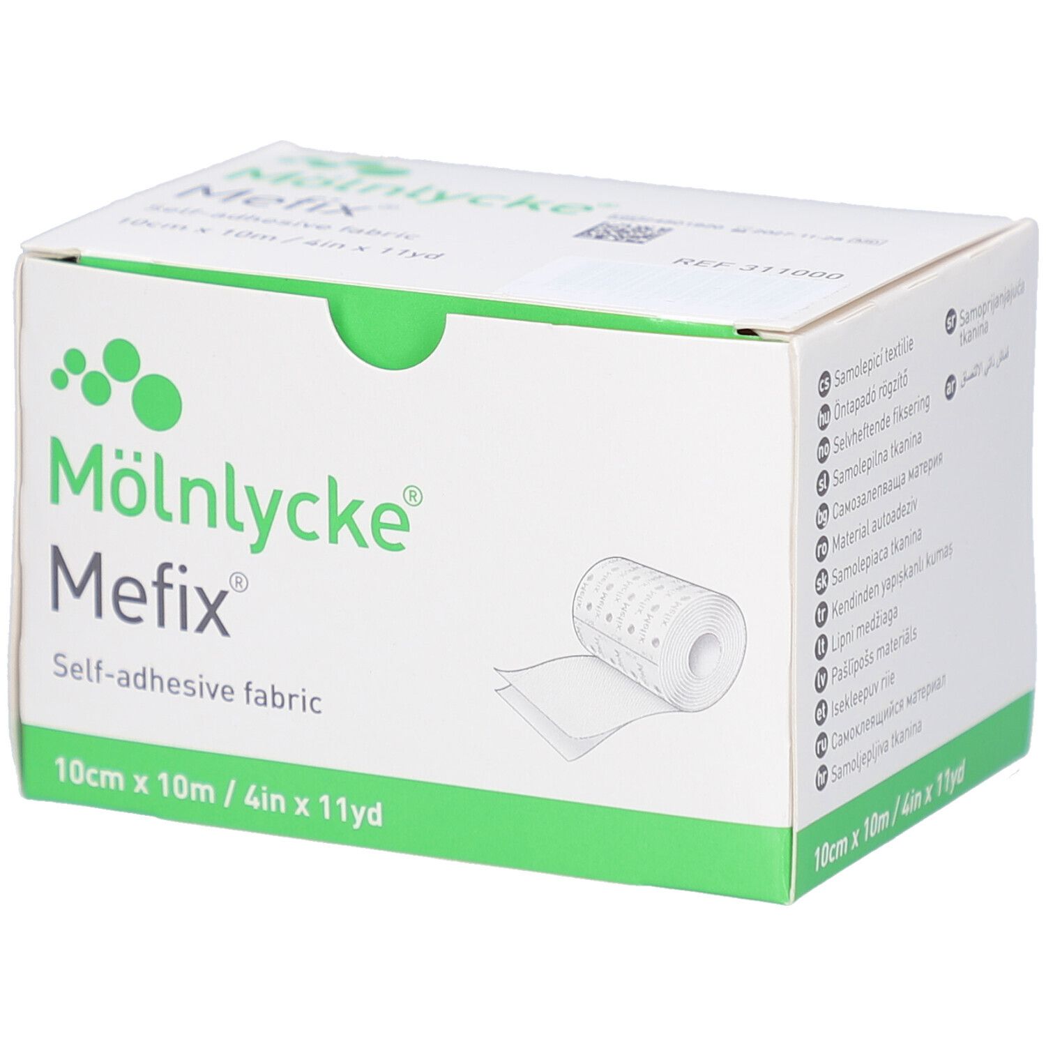 Mefix Fixiervlies 10 cmx10 m 1 St Pflaster