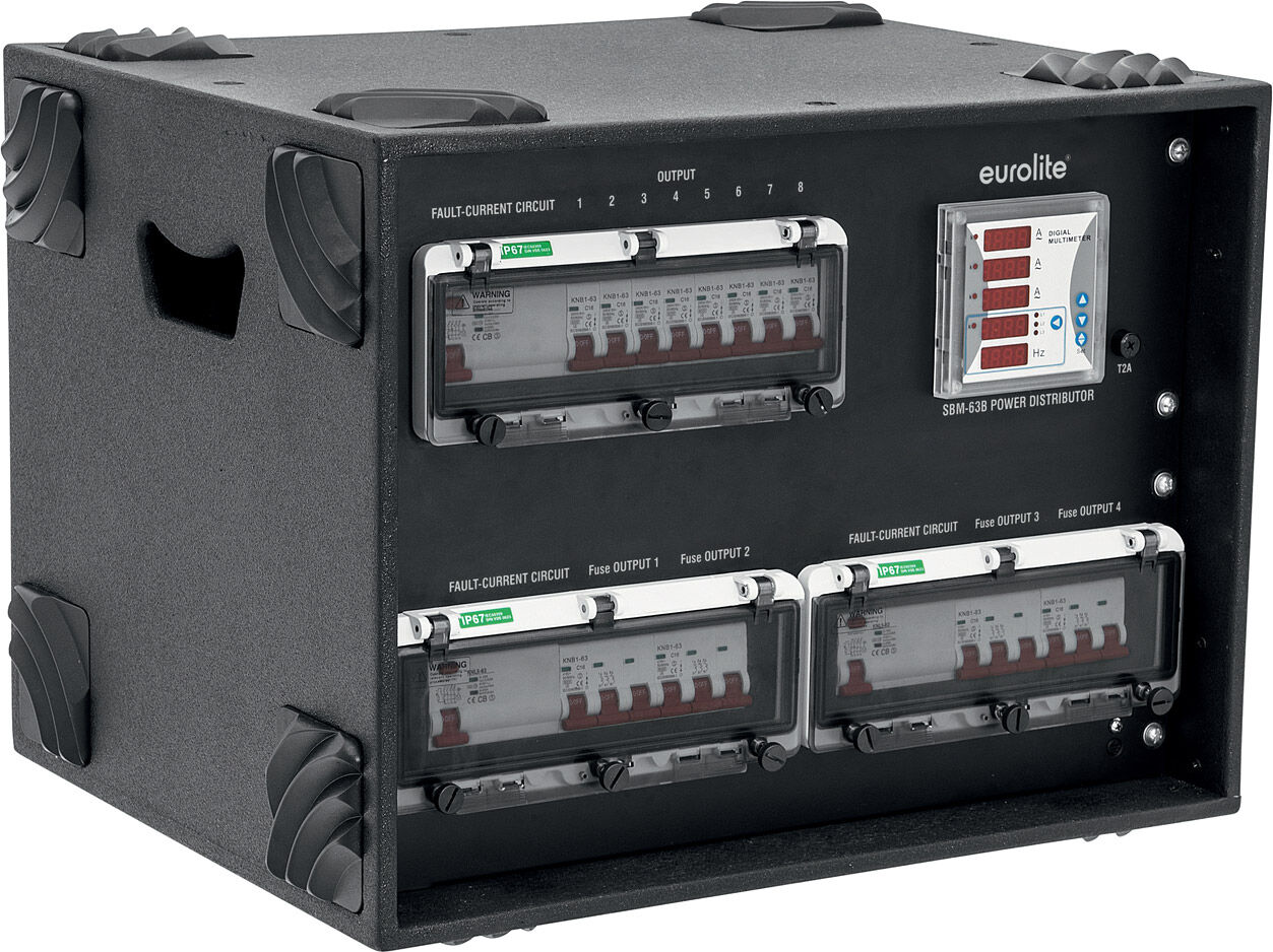 EuroLite Sbm-63b Stromverteiler
