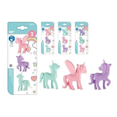 Teka Farbiger Radiergummi Einhorn 3 Stk (47994708)