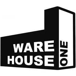 WH1 FACTORY Die Cut Aufkleber matte black - 6cm