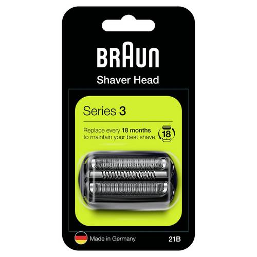 Braun 21B Scherkopf Silber 1St.