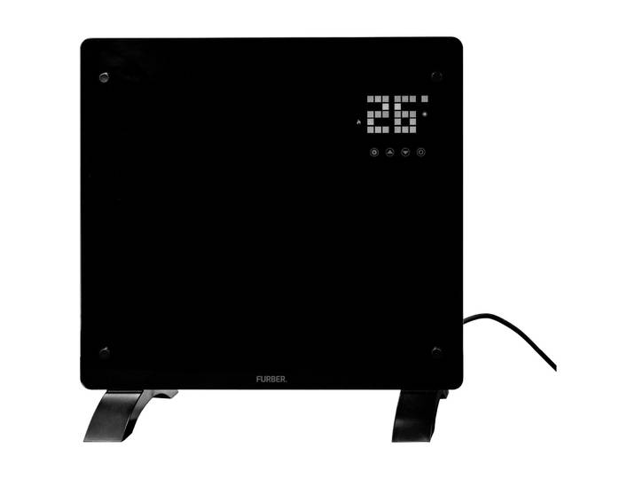 Konvektorheizung FURBER SAVI 1000 W Schwarz - Heizgerät