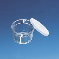 Dose aus PS mit Schnappdeckel konische Form ca. 25 ml 1000 Stück