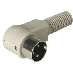 Hirschmann Kabelstecker, Audio Stecker, Grau