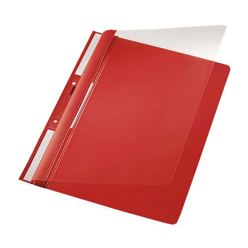 LEITZ Hängehefter Universal 4190 Kunststoff rot 2 x kaufmännische Heftung