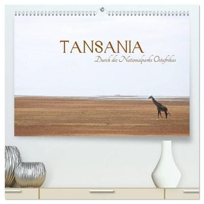 Tansania - Durch die Nationalparks Ostafrikas (hochwertiger Premium Wandkalender 2027 DIN A2 quer), Kunstdruck in Hochglanz